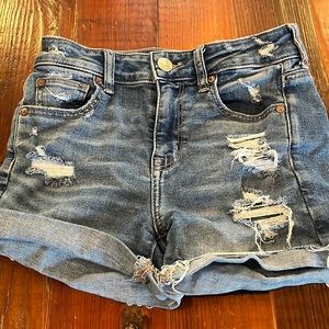 American Eagle denim shorts SZ 0